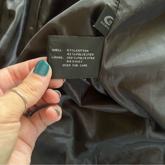 Black Rivet Classic Black Trench Coat. Size 2x. - Picture 8 of 9